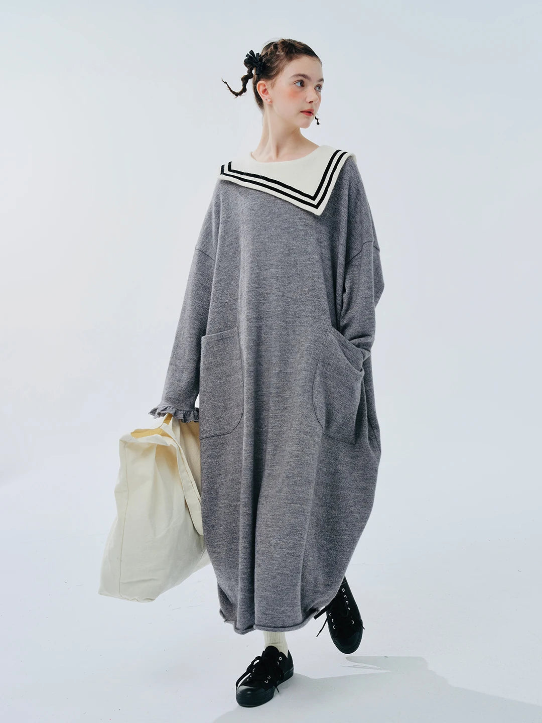 Marion Sailor Collar Dress