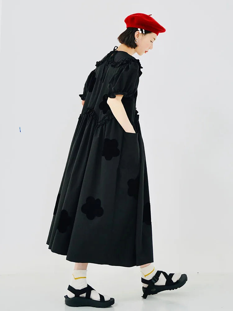 Margaux Noir Bloom Dress
