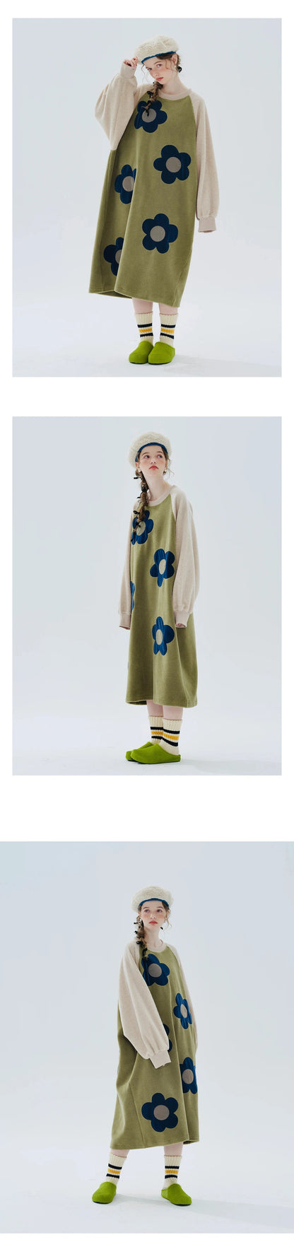 Flora Oversized Sweater Dress