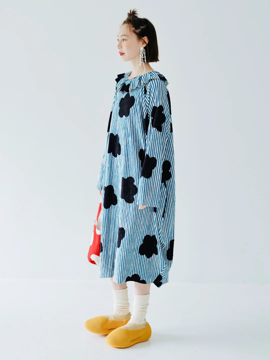 Emilie Floral Patch Dress