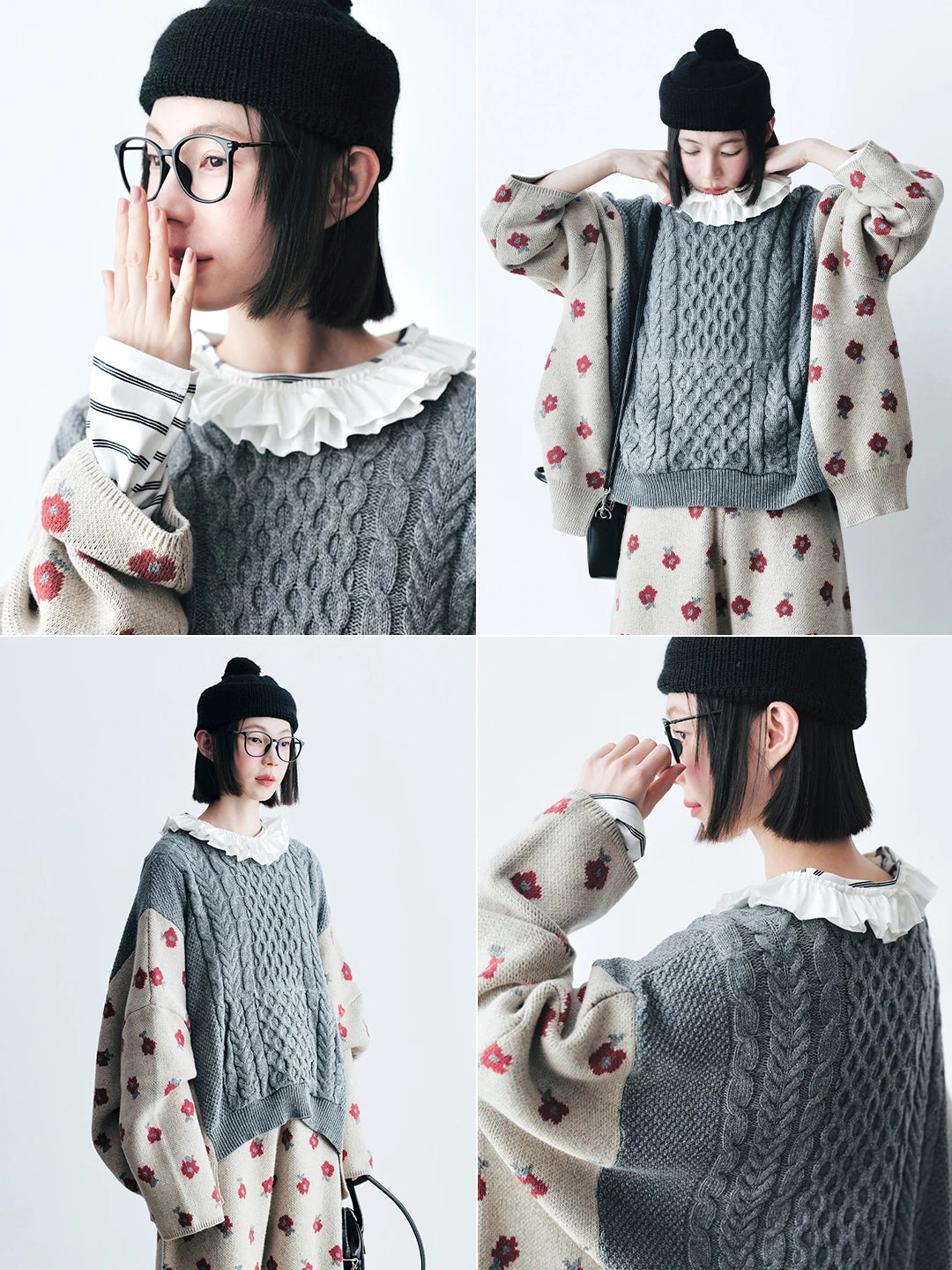 Pull Patchwork Louise