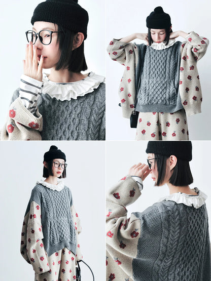 Pull Patchwork Louise